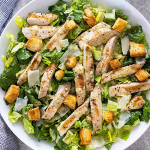 Chicken Caesar salad